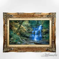 تابلو فرش دستباف طرح ابشار کد 142