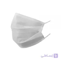 ماسک سفید دولایه (بسته 5 عددی)