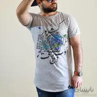 تیشرت مردانه طرح قفس