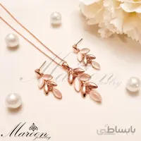 نیم ست گندمی طرح اپال مارون CS67