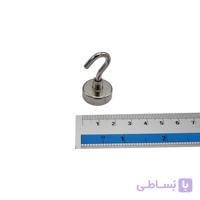آهنربا قلابدار قطر 20 میلیمتر گرید 42