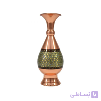 گلدان مس و خاتم صراحی 20 سانتی متر