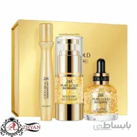 ست لاکچری طلا تخصصی دور چشم و صورت ونزن 3 عددی