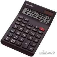 ماشین حساب رومیزی شارپ مدل EL-123N |مشکی ا SHARP EL-123N Calculator