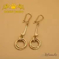 گوشواره آویز حلقه