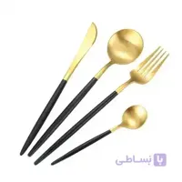 سرویس قاشق و چنگال ۶نفره  ۲۴ پارچه مدل آژه