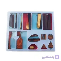 قالب سیلیکونی رزین انواع مستطیل