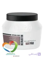 ماسک مو کراتین کیپرو KAYPRO Keratin مخصوص موهای آسیب دیده حجم 500 میلی‌لیتر