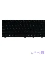 کیبرد لپ تاپ ایسوس Eee PC 1004-1005 مشکی-بدون فریم فلت باریک