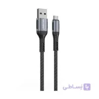 کابل تبدیل USB به MicroUSB کلومن پلاس مدل +K9 طول 1.5 متر