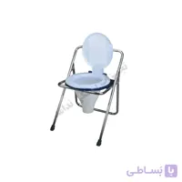 توالت تاشو لوکس گالوانیزه سروپیکرتوس با قیف کوتاه