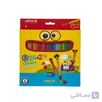 مداد رنگی 24 رنگ آریا مدل 3017 ا Arya 3017 24 Color Pencil