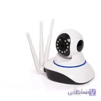 دوربین اینترنتی تحت شبکه چرخشی هوشمند دارای سه آنتن