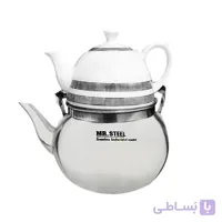 ست کتری و قوری مستر استیل مدل 404