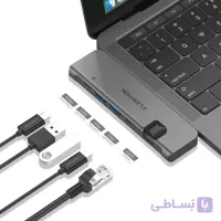 هاب 6 پورت LENTION USB-C سری LUXURYمدل CS65THE