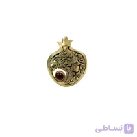 انگشتر برنجی دست ساز طرح انار مدل 27015
