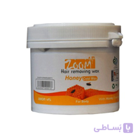 موم سرد زوم آپ مدل عسلی حجم 300 گرم ا Cold wax zoom up honey model volume 300 grams