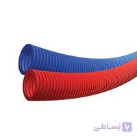 لوله خرطومی قرمز و آبی فیرات