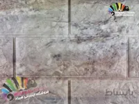 دیوارپوش فومی پشت چسبدار طرح آجر خاکستری شرابی کد FB-Wine & Gray