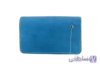 کیف دوشی کوچک زنانه چرم طبیعی آبی