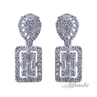 گوشواره نقره زنانه کد gzn_128
