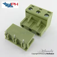 ترمینال 3 پین نود درجه 7.62mm