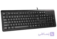 کیبورد باسیم ای فورتک مدل KR-92 ا KR-92 USB Wired Keyboard