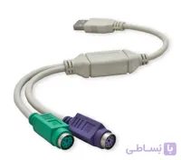 کابل تبدیل ps2 به USB به طول ۳۰ سانتی متر