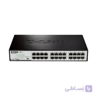 سوییچ 24 پورت گیگابیتی دی-لینک مدل DGS-1024D ا D-Link DGS-1024D 24-Port Gigabit Unmanaged Switch