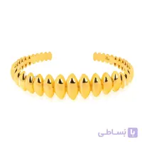 دستبند النگویی طلا طرح مارکیز کد CB488