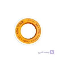 نوار تفلون آسیا طلایی بسته ۱۲ عددی