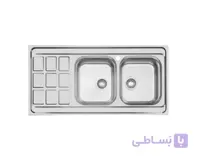 سینک استیل اخوان مدل 370S کد 44608