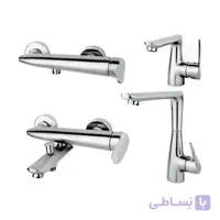 شیرآلات رابیت مدل راسان کروم مات
