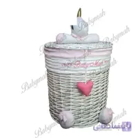 سبد استوانه سایز کوچک مدل تکشاخ