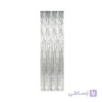 پرده متالایز نقره ای