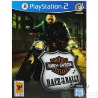 harley davidson motorcycles race to the rally
