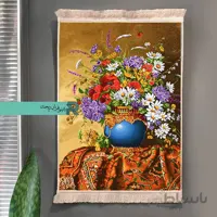 تابلوفرش ماشینی طرح گلدان کد2