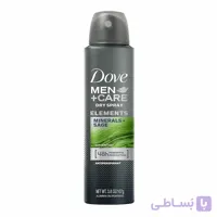 اسپری زیر بغل مردانه DOVE مدل Minerals + Sage حجم 150 میلی