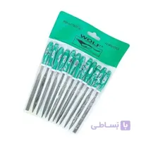 ست سوهان زرگری سری 12 عددی 4*160 ولف
