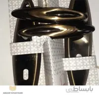 دستگیره در چوبی کلیدی تلرانس زیتونی مدل بیضی کد 6161