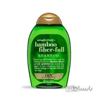 شامپو حجم دهنده و تقویت کننده بامبو او جی ایکس OGX ا OGX Strength And Body Bamboo Fiber Full Shampoo