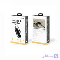 هاب 6 پورت USB-C جی سی پال مدل JCP6253