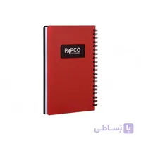 دفتر یادداشت 100 برگ متالیک پاپکو ا Papco 100 Metallic Sheet Notebook