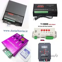 کنترلر T8000-AC کنترلر T8000A-TTL کنترلر T1000S کنترلر T500 کنترلر Pixel LED T1000S Violetکار با نرم افزار LEd Editor