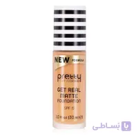 کرم پودر پرتی فلورمار (Pretty By Flormar Get Real Matte Foundation)