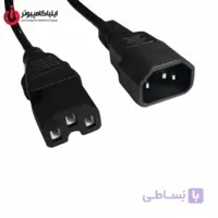 کابل برق Back To Back کامپیوتر 3C*0.75mm ونتولینک به طول 1.5 متر