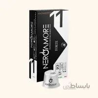 کپسول قهوه نسپرسو nero amore آلومینیومی 1 فورته 10 عددی