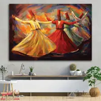 تابلو بوم نقاشی سماع کد paint-15 ا sama paint panel canvas and chassis