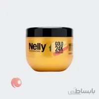 ماسک مو نلی (Nelly) مدل کالر سیلک گلد 24K حجم 500 میلی‌لیتر