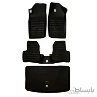 کفپوش سه بعدی خودرو لاستیک گیلان پژو 206 به همراه صندوق